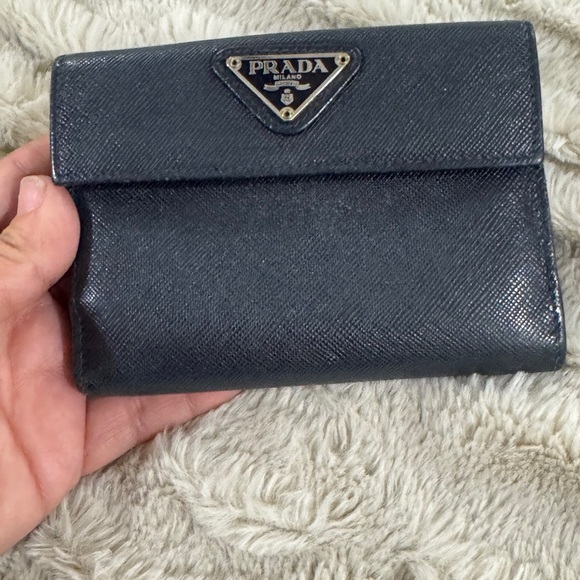 Prada Black Saffiano Leather Wallet - Picture 10 of 10